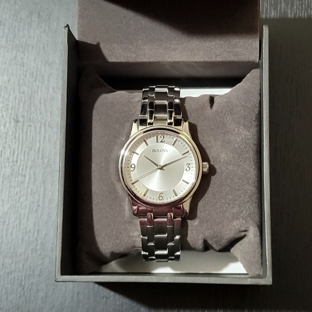 Men's Bulova Stainless Steel Watch